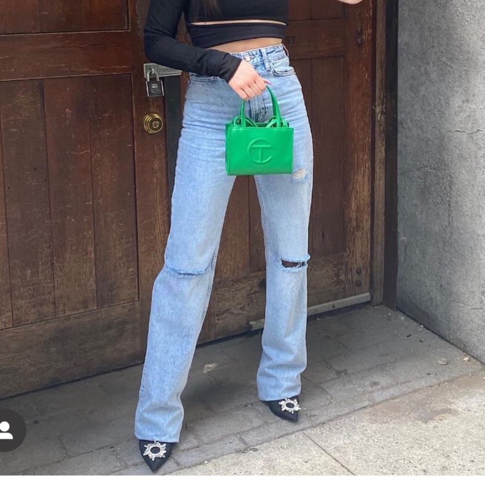 Zara high waist jeans